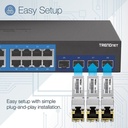 TRENDnet TEG-10GBRJ 10G RJ-45 Copper SFP+ Module