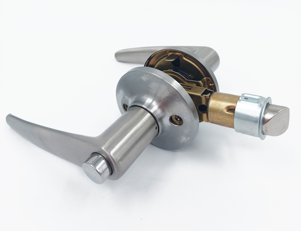 Dorex Cambridge Privacy Lever Satin Nickel