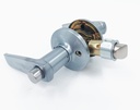 Dorex Manhattan Privacy Lever Satin Chrome