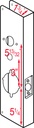 Don-jo Wrap Around 258 CW - Oil Rubbed Bronze
