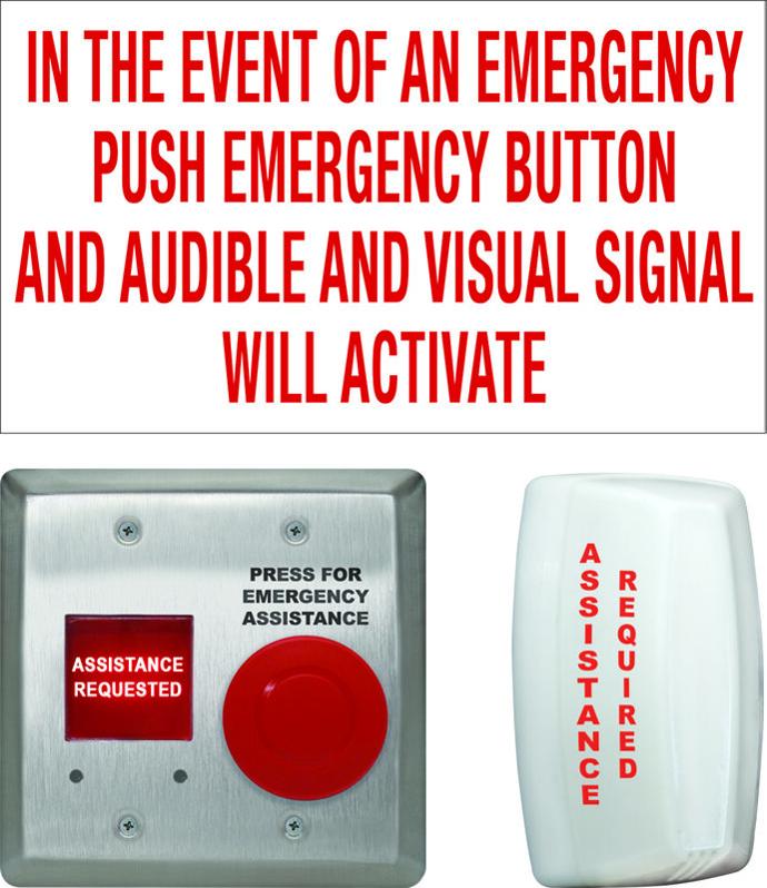 Camden Universal Emergency Call System Kit, w/ White Dome Light