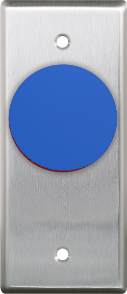 Camden BLUE MUSHROOM SWITCH, N/O, NARROW