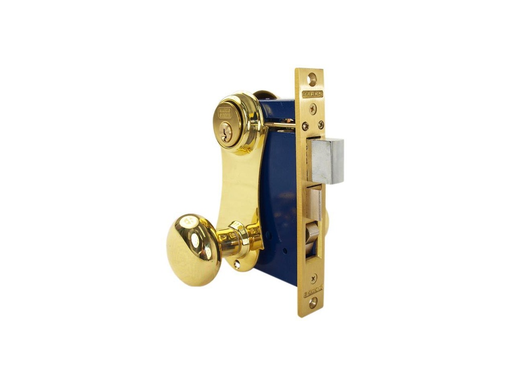 Marks USA Marks Mortise Lock (D-Cyl) Entrance knobset US3