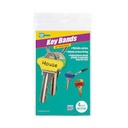Lucky Line 17104 Key Bands 4/card Medium
