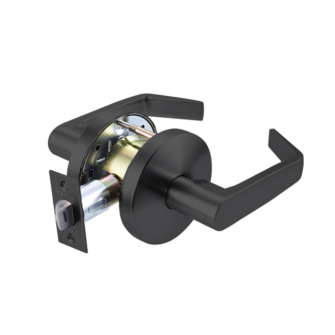 Dorex FH10C19 Passage Lever Grade 2 Matte Black