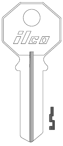 Ilco A1 Key Blank