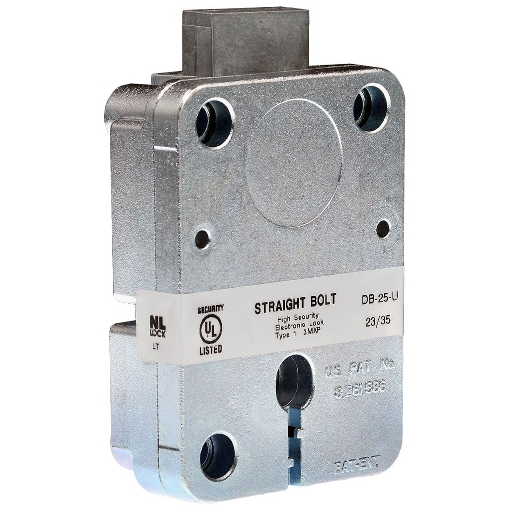 NL Lock EM35-55 Straight Bolt with Dia 39 User Board