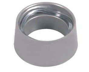 GMS COL6L-26D Extra Length Hardened Security Collar With Spacer And Spring Washer, 7/8" High, Satin Chrome