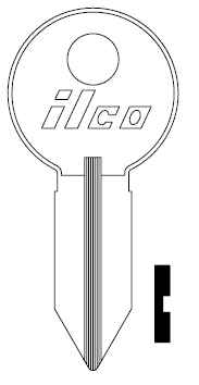 Ilco 1040 Mercury Mariner Outboard Key Blank