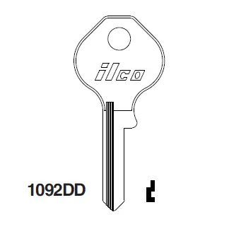 Ilco 1092DD Key Blank