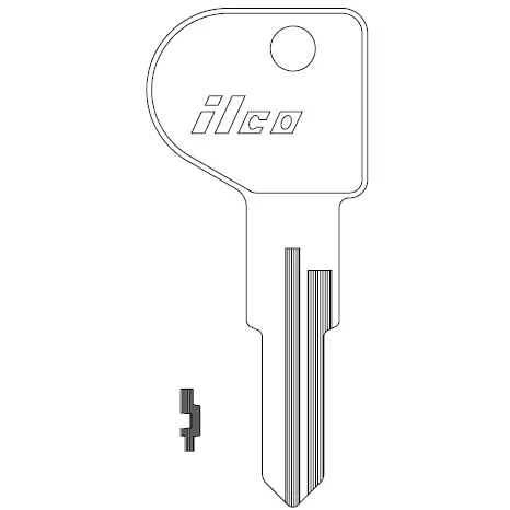 Ilco 1669 Canada Post Key Blank