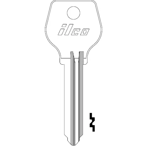 Ilco X4 Mazda Truck Key Blank MZ4