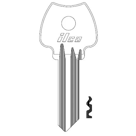 Ilco 1004N Lockwood Key blank