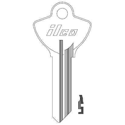 Ilco C1096CN Elgin Key Blank EL10