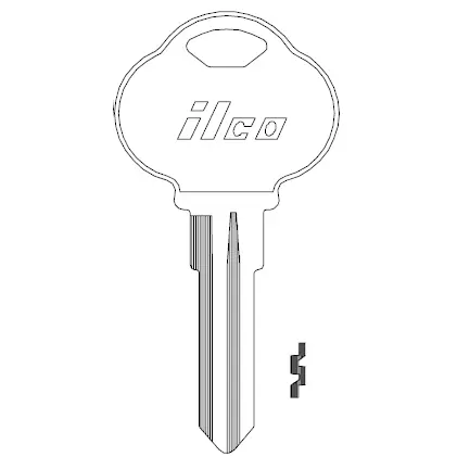 Ilco 1573C Key Blank CLB3