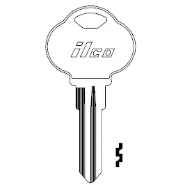 Ilco 1581G Club Key Blank CLB7