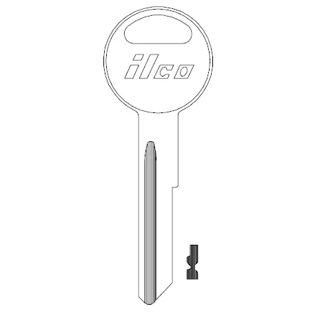 Ilco Y149 Chrysler Key Blank S1770U