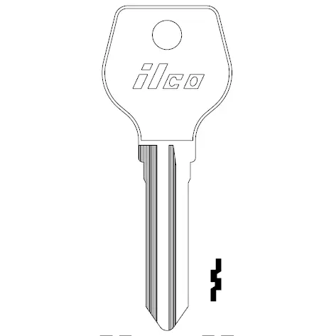Ilco X26 Mazda Key Blank MZ9