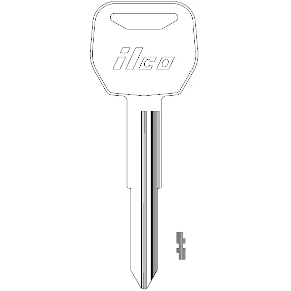Ilco X265 Honda Key Blank HD109