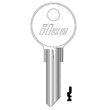 Ilco 101AM Key Blank K101 AP1