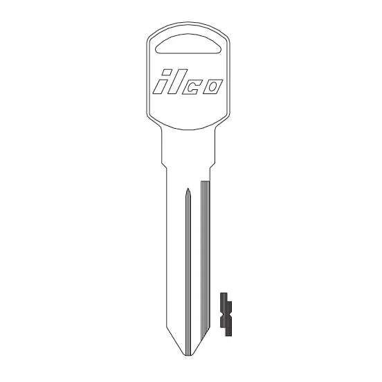 Ilco P1107 GM Key Blank B89