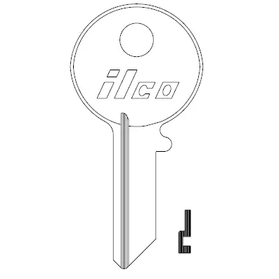 Ilco 1041Y Chicago Blank