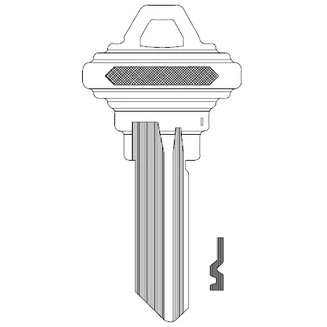 101E Schlage Key Blank – SC9