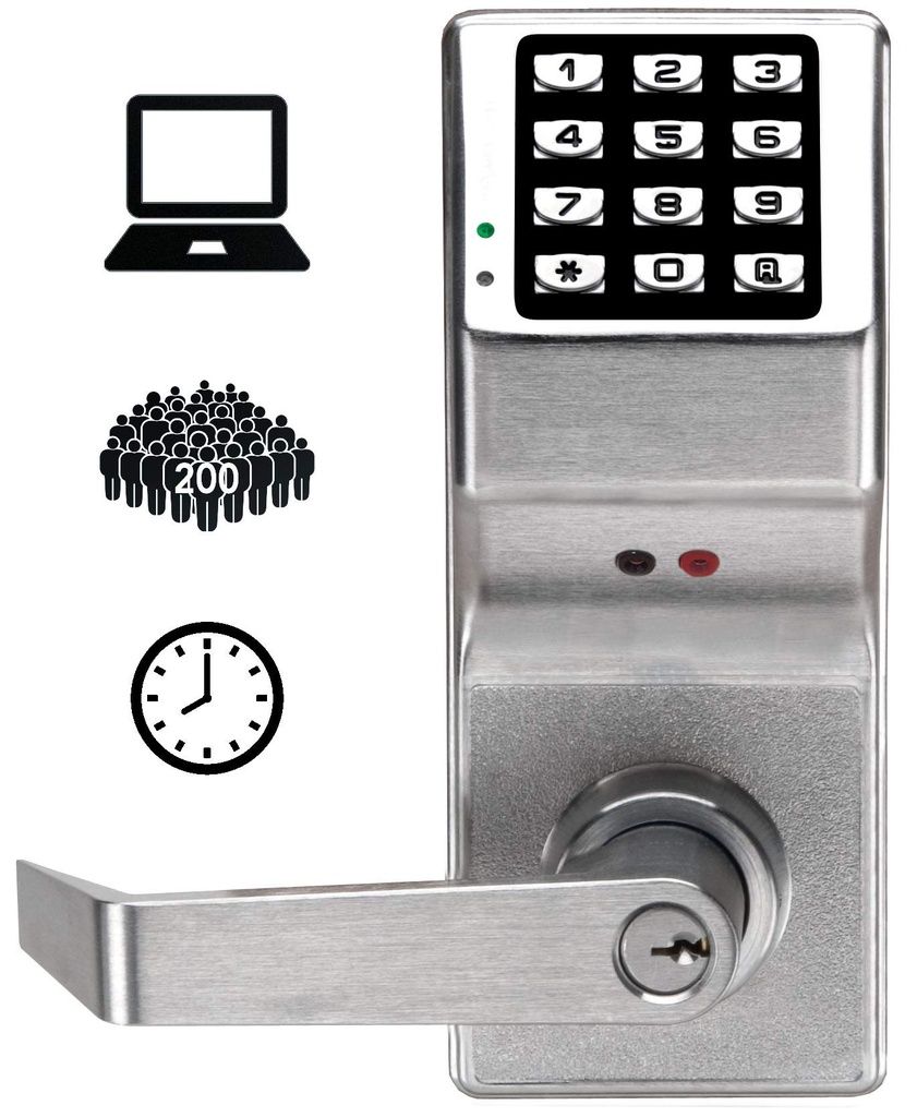 Alarm Lock DL2800 Electronic Digital Lock  200 User Codes, Audit Trail