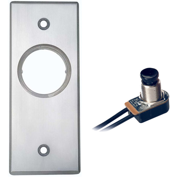 Camden Key Switch Narrow Style Spst Momentary Nc