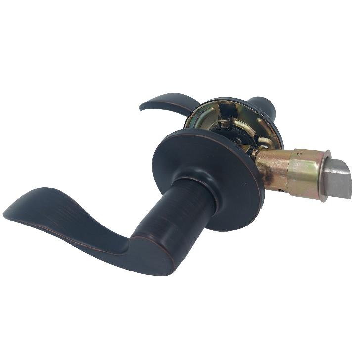 Dorex 10010ATC11PWLH Athena Passage Lever Lefthand in Antique Bronze
