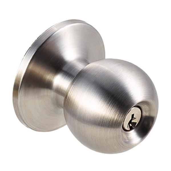 Lockset Weiser Keyway Bala C15A Satin Nickel