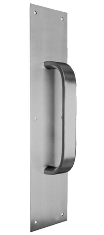 7" Door Pull w/ Back Plate