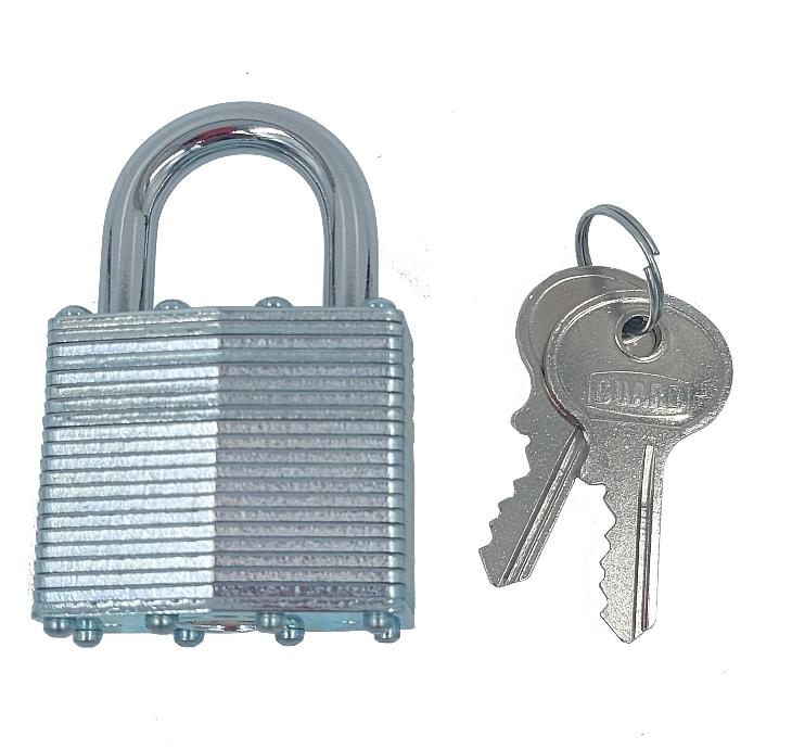 Guard 740KA2 Laminated Steel 1-1/2"(40mm) 1/4"(6.4mm) Shackle