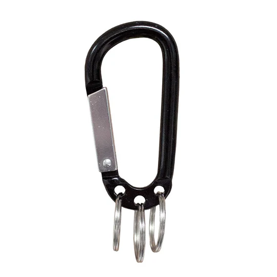 Lucky Line 13325 C-Clip W/ 3 Rings