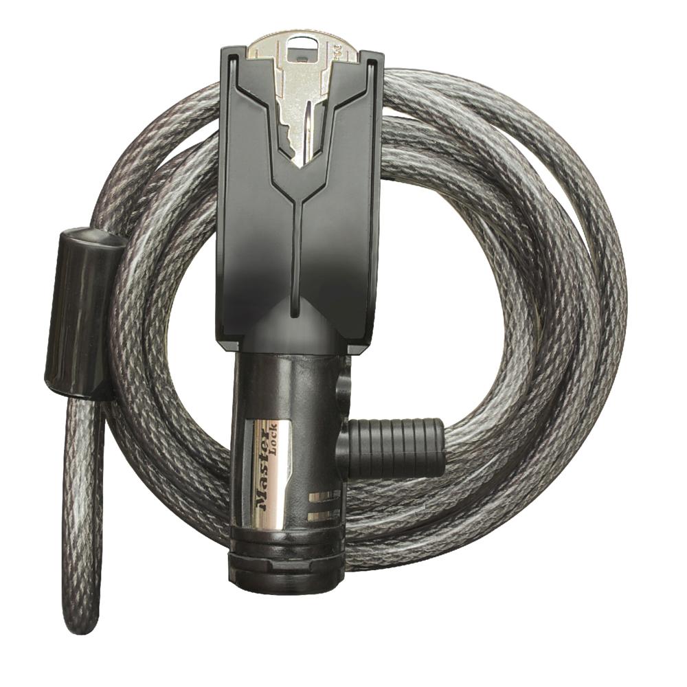 Master Lock Integrated Cable Lock - DISCONTINUED LIMITED SUPPLY LEFT