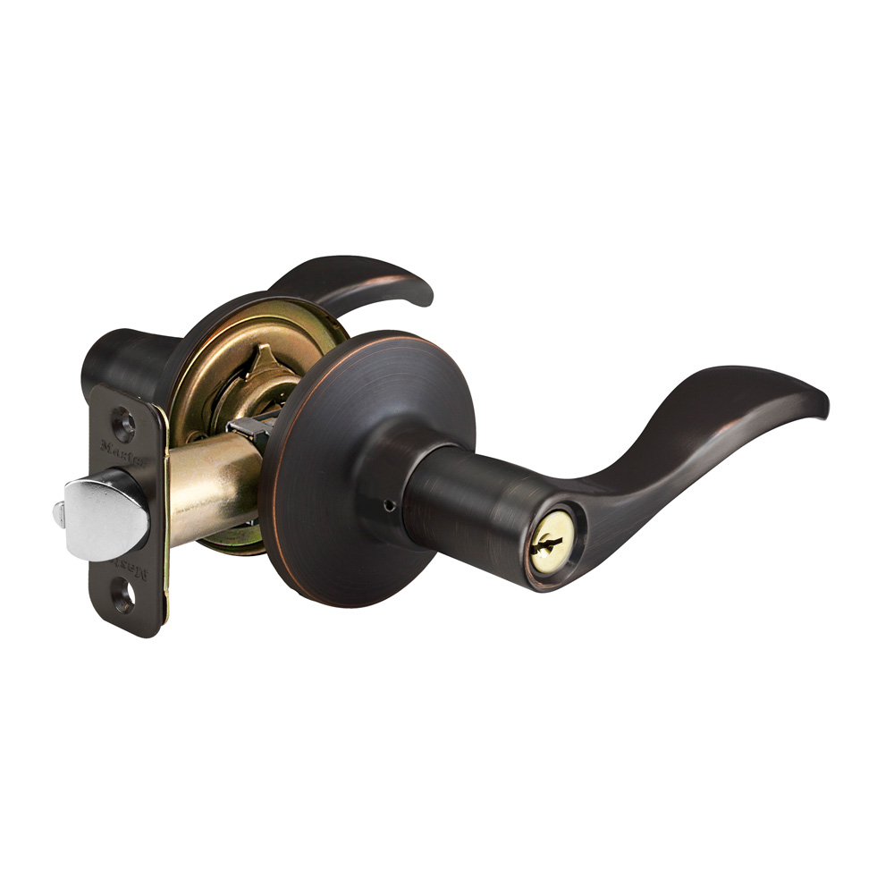 Master Lock WL0112PKA4W Residential Entrance Wave Lever Aged Bronze Weiser