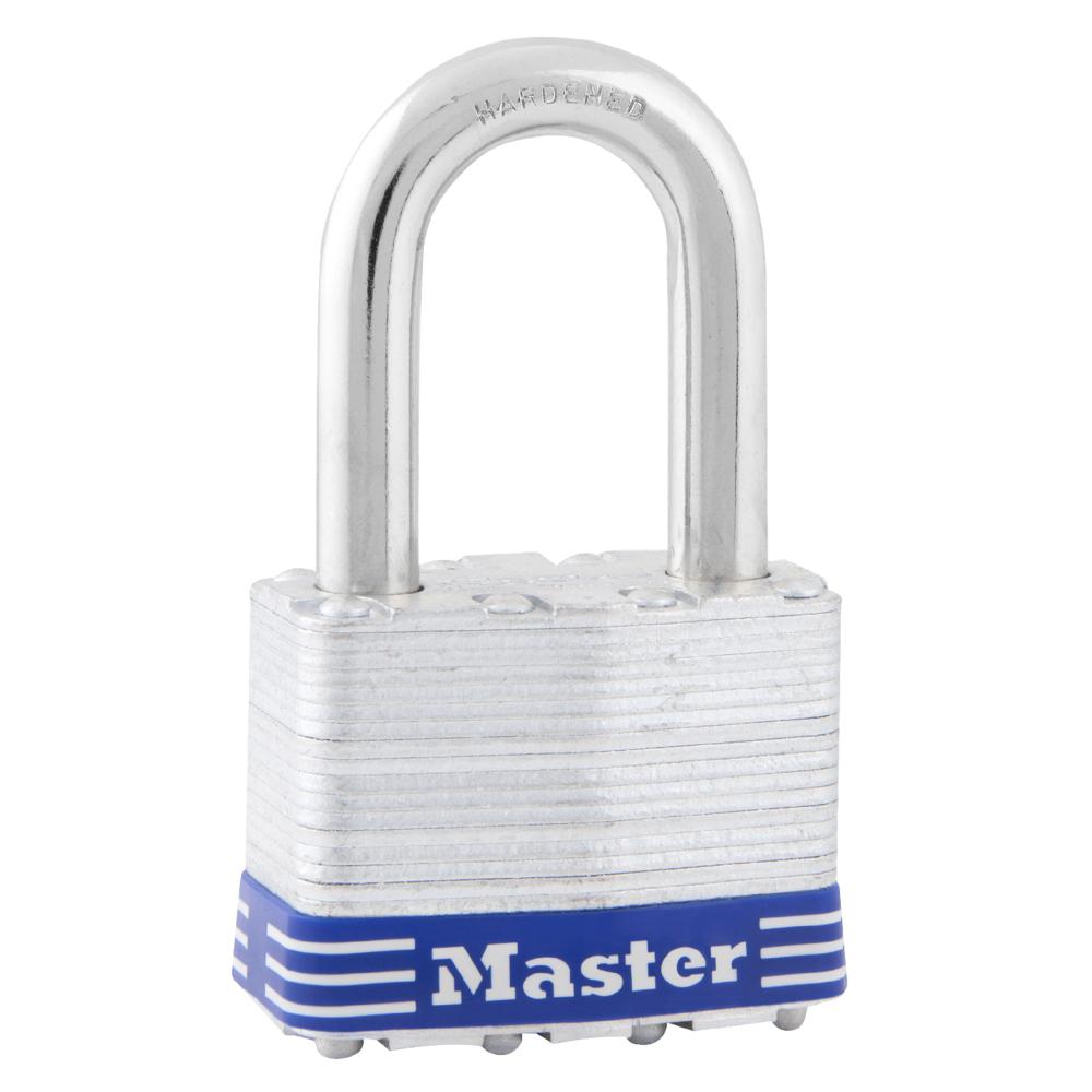 Master Lock 5DLF 2" (51mm) Wide Laminated Steel Pin Tumbler Padlock with 1-1/2" (38mm) Shackle
