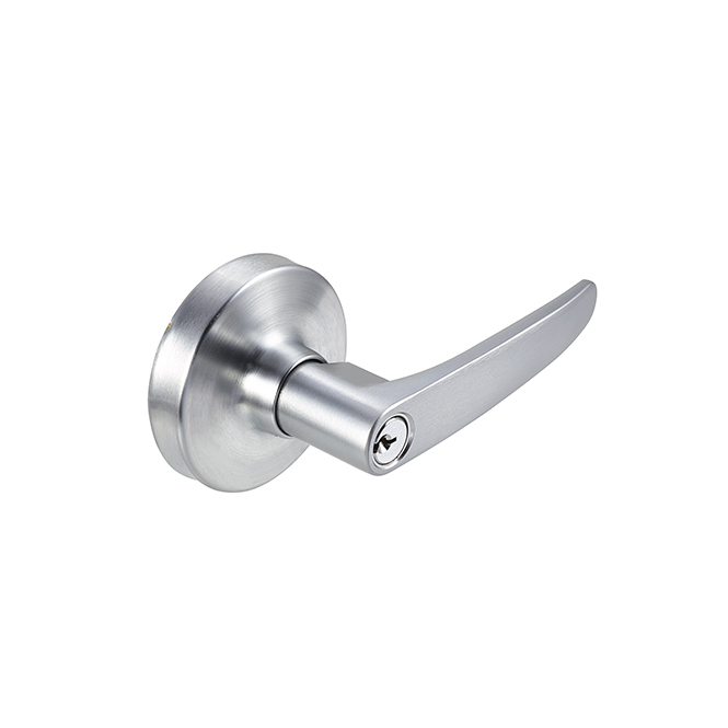 Dorex Entrance Straight Lever Grade 2 Office Function Satin Nickel