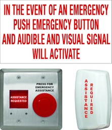 [CX-WEC10K2] Camden Universal Emergency Call System Kit, w/ White Dome Light