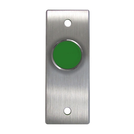 [CM-8110G] Camden GREEN PUSH SWITCH, N/C, NARROW