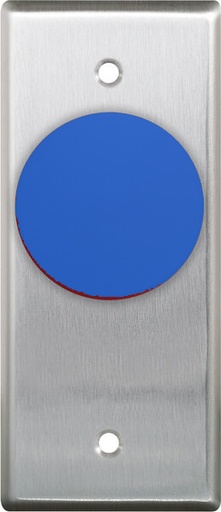 [CM-4100B] Camden BLUE MUSHROOM SWITCH, N/O, NARROW
