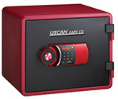 [UC-1968E-RED] Uscan UC-1968E-RED Designer Series Fire Safe