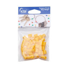 [KSI-290100Y] Key Systems KSI-290100Y TPR Color Coding - Yellow 50 Pack   