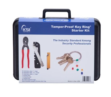 [281] Key Systems 281 Tamper-Proof Key Ring Starter Kit 