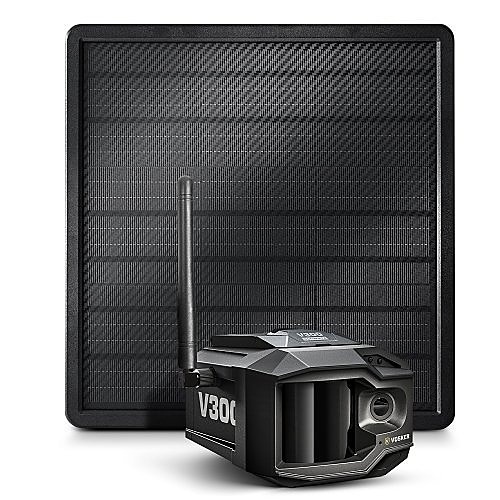 [V300 Ultimate] VOSKER V300-ULT-CA Solar Powered 4G LTE Autonomous Cellular Outdoor Security Camera with Solar Power Bank