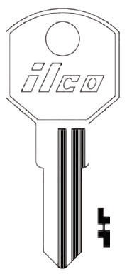 [1620] Ilco 1620 Key Blank Delta Tool
