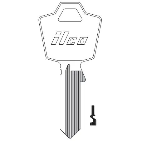 [1556] Ilco 1556 Esp Key Blank ES1