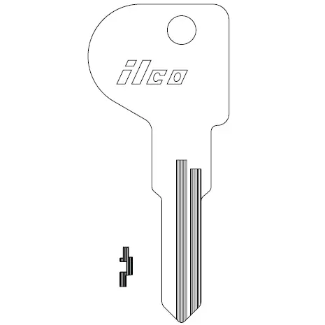 [1659R] Ilco 1659R Canada Post Key Blank
