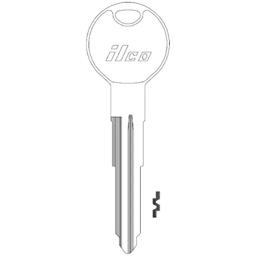 [MAZ7] Ilco X222 Mazda Truck Key Blank MZ27