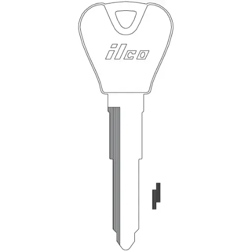 [X244] Ilco X244 Ford Keyblank H76